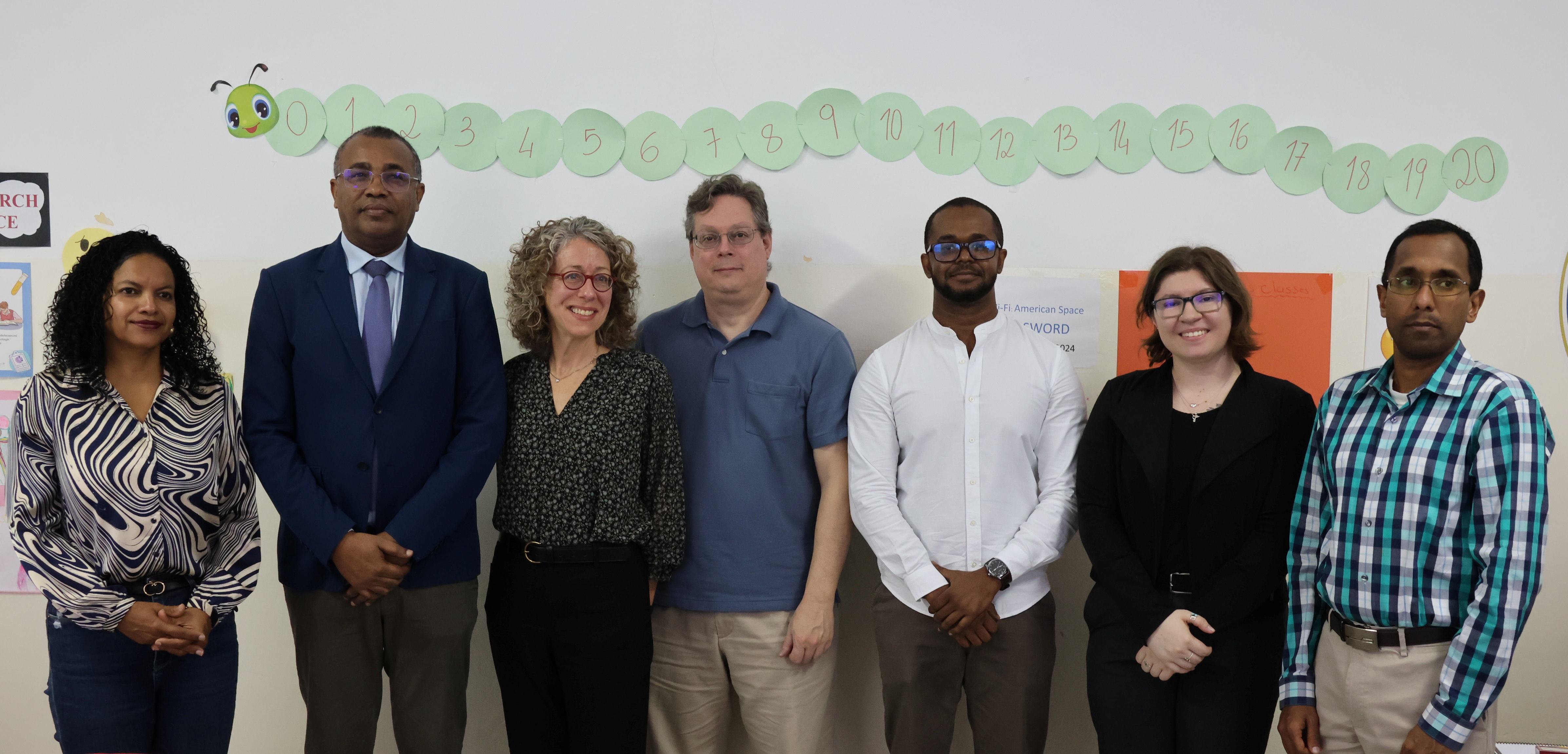 Uni-CV recebe delegação da Bridgewater State University para apresentação do projeto HERITOR