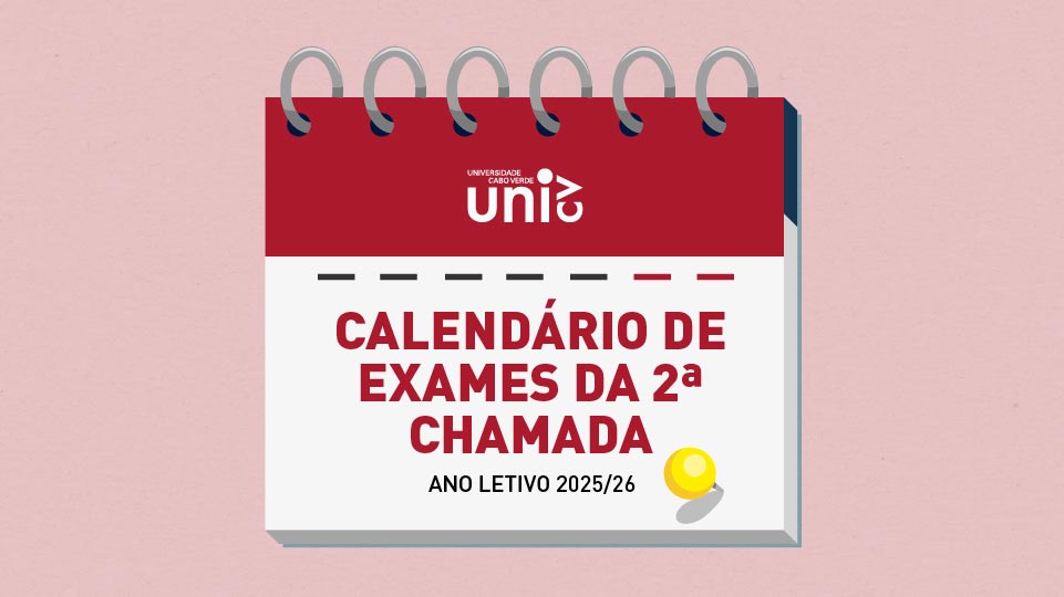 Calendário de exames da 2ª chamada - ano letivo 2025/26