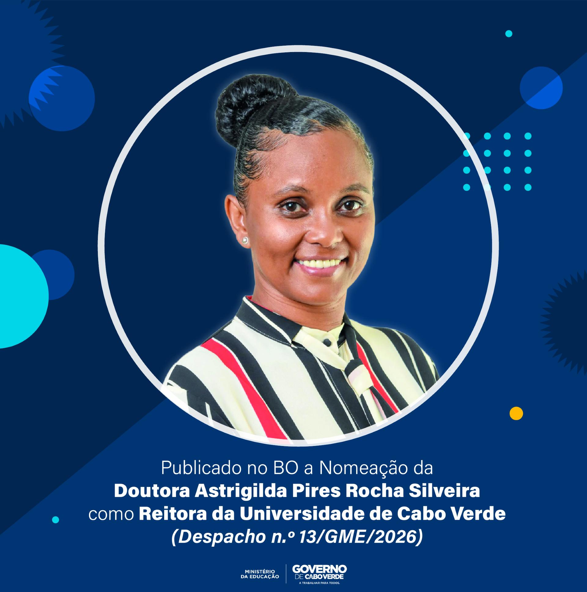 Astrigilda Silveira nomeada Reitora da Universidade de Cabo Verde