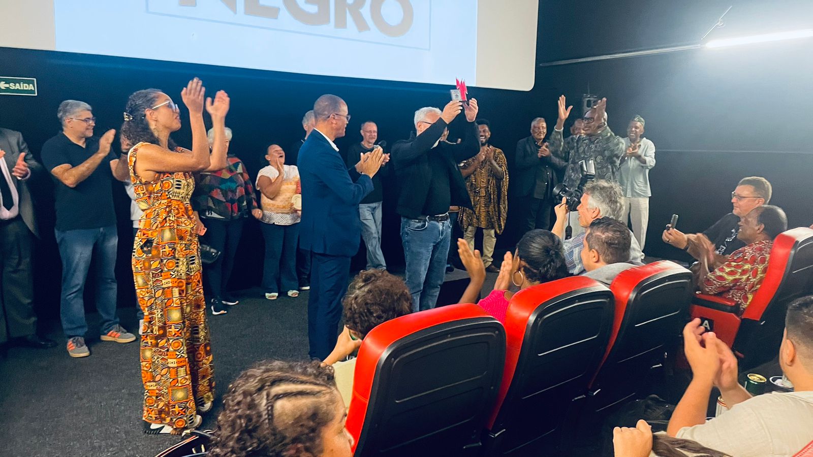 Reitor da Uni-CV participa na apresentação do filme “Cabo Verde: Um Sonho Possível” na 21.ª Mostra Internacional do Cinema Negro, em São Paulo