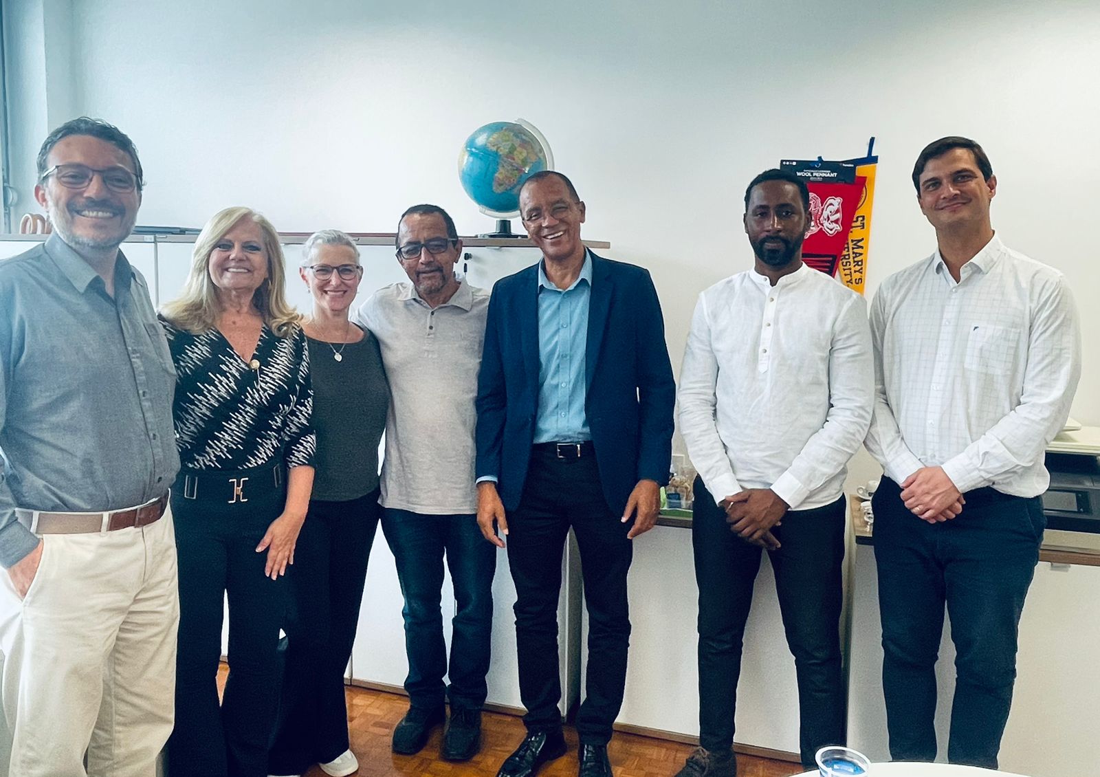 Reitor da Uni-CV reúne-se com Universidade Presbiteriana Mackenzie em São Paulo