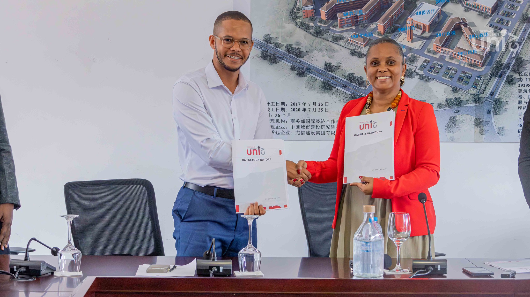 Uni-CV e IT Solutions Corp assinam protocolo para sistema NhaBex
