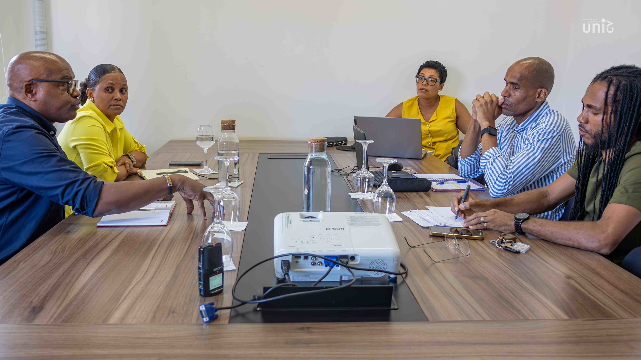 Uni-CV recebe Comissão Promotora da futura Sociedade Cabo-Verdiana de Matemática