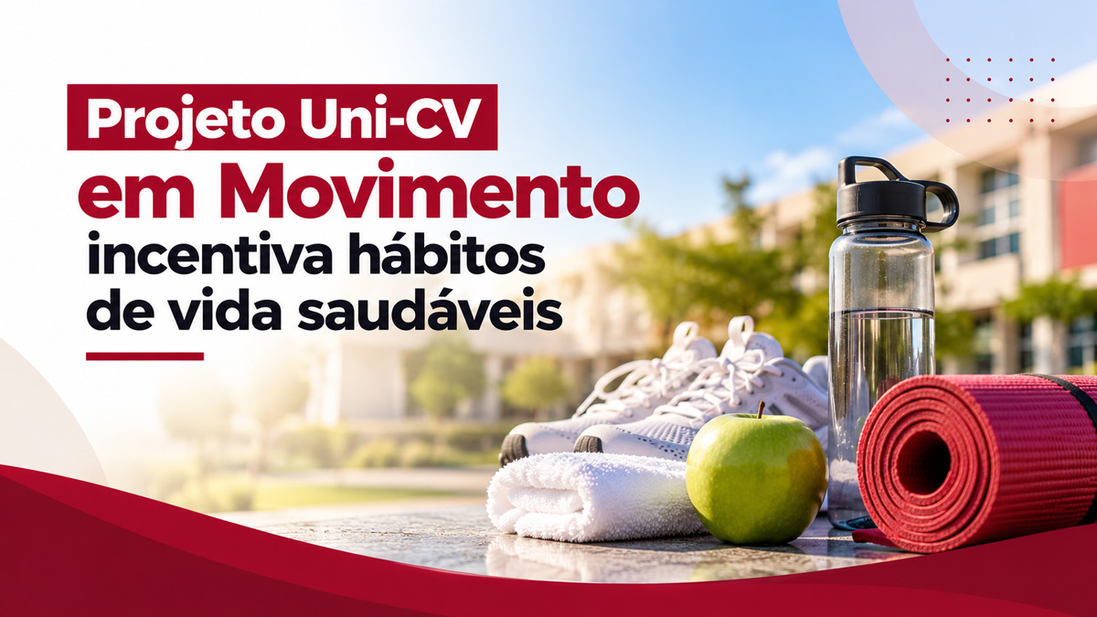 Projeto Uni-CV em Movimento incentiva hábitos de vida saudáveis