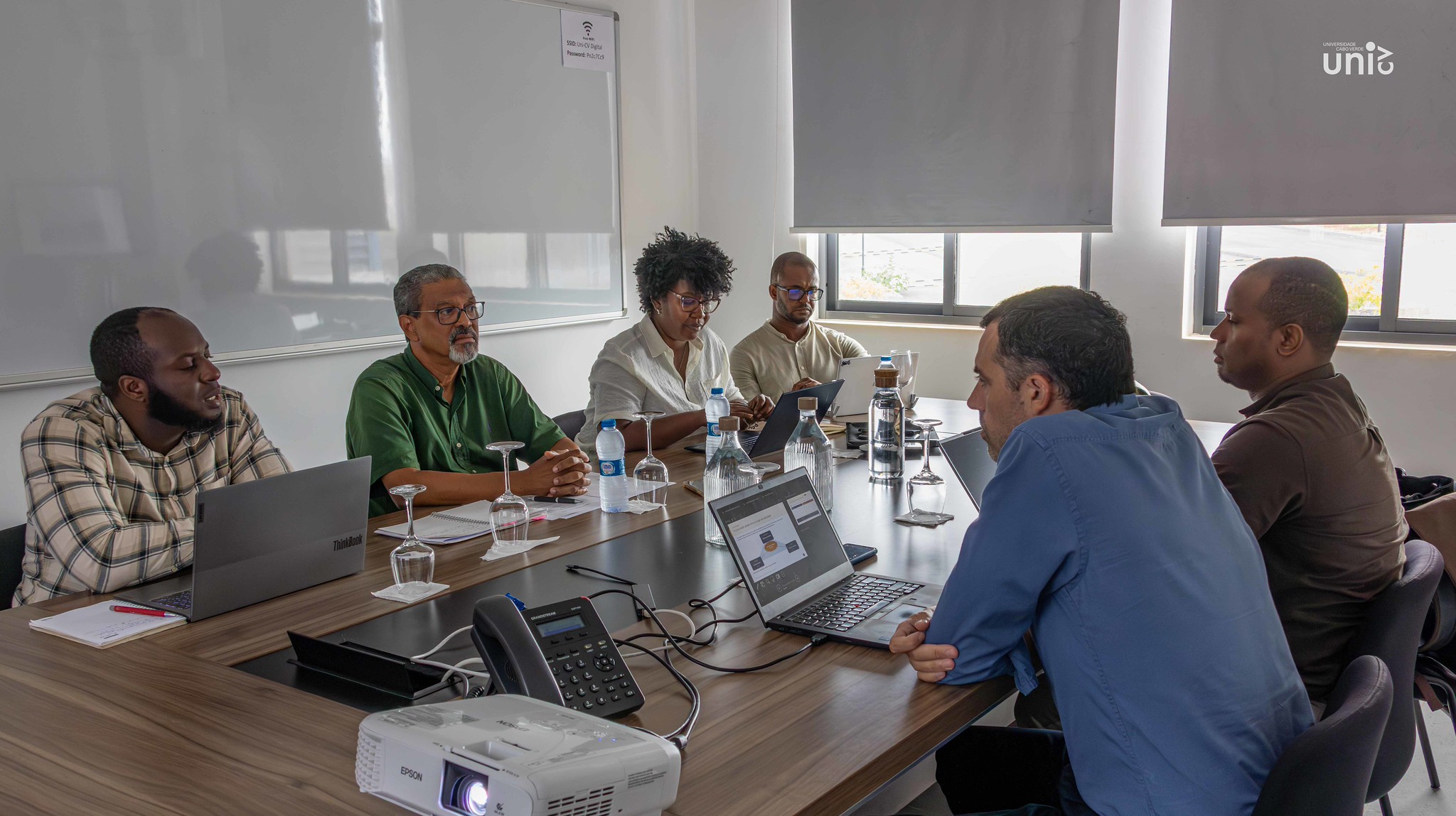 Uni-CV recebe equipa de consultoria do Ministério da Economia para diagnóstico do ecossistema digital