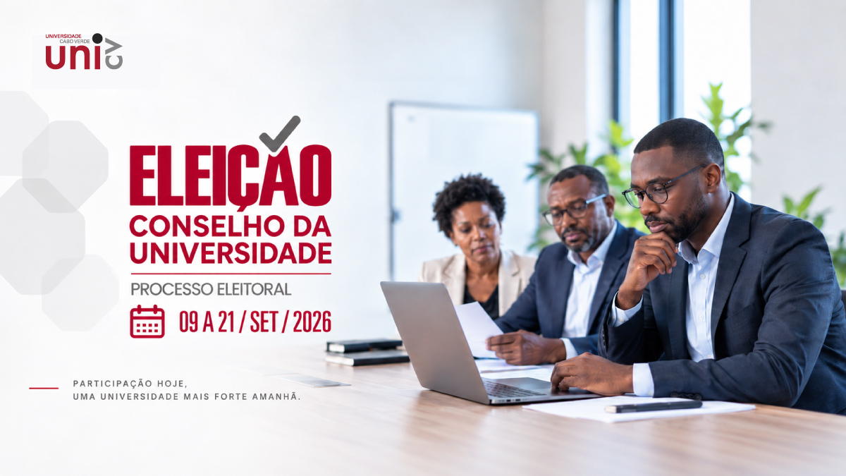 Uni-CV abre processo eleitoral para representantes dos docentes da FCT/ECAA e ENG no Conselho da Universidade