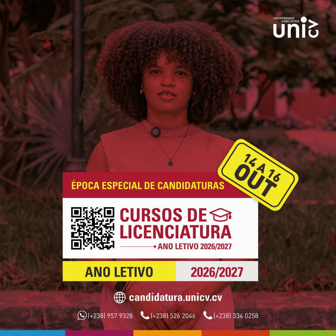Uni-CV abre fase especial de candidaturas às licenciaturas até 16 de outubro