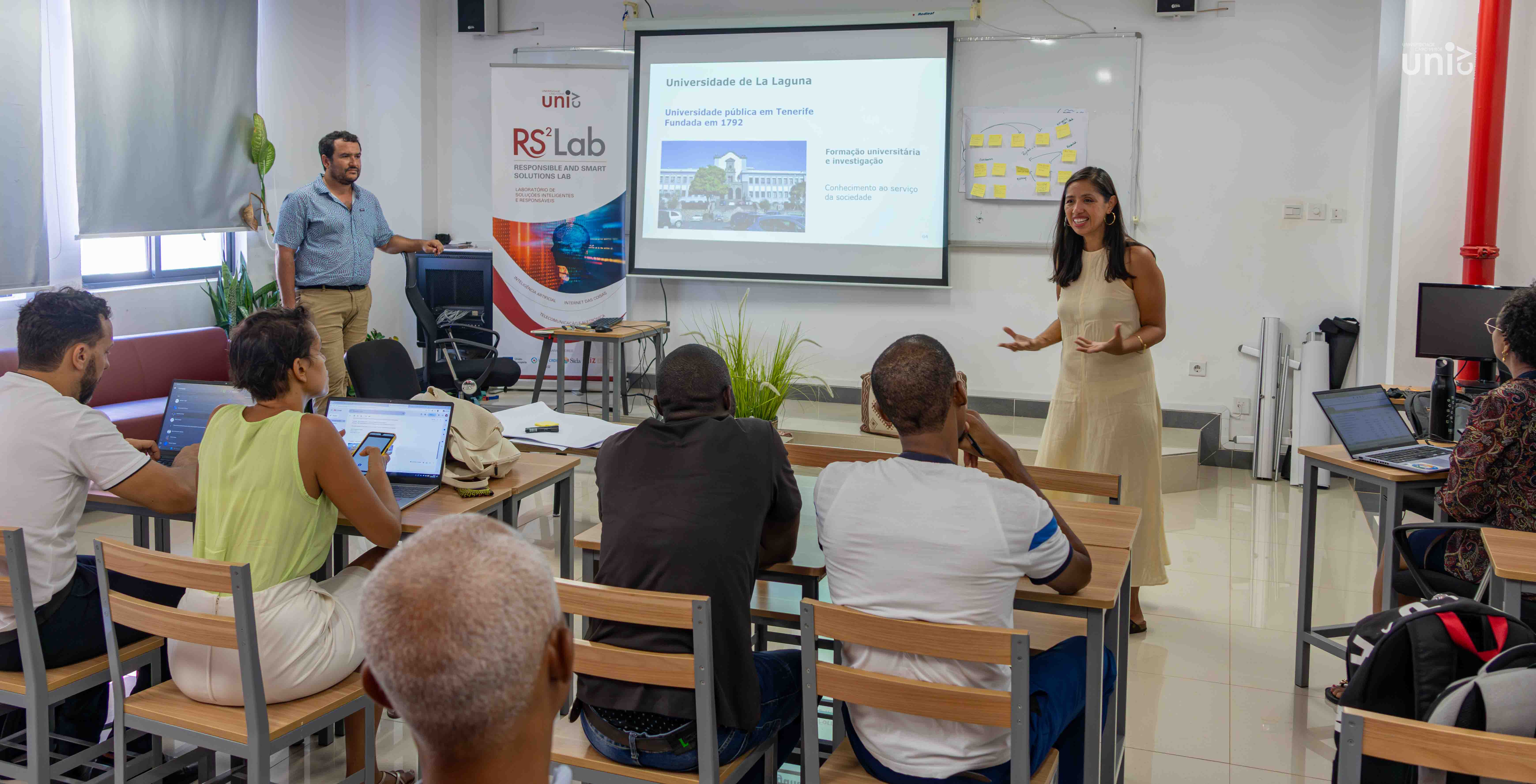 Uni-CV e Universidade de La Laguna reúnem associações para identificar projeto de cooperação