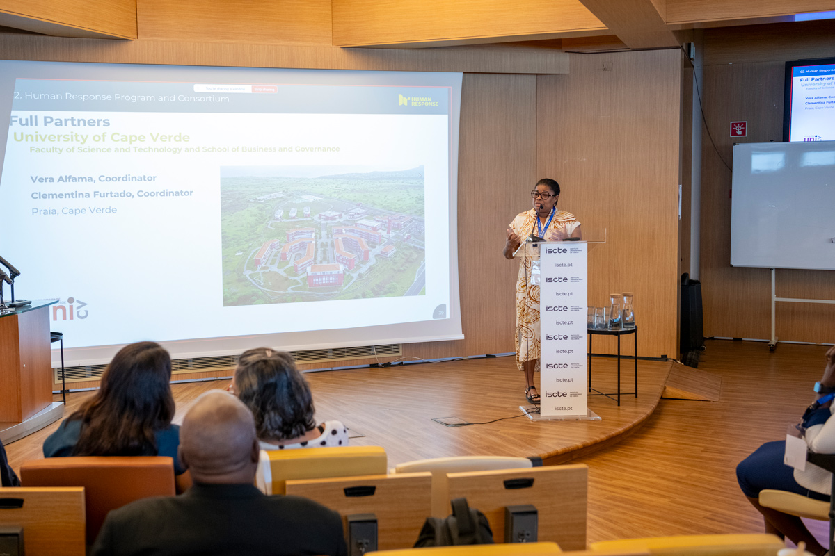 Docente da Uni-CV participa na Welcome Week do mestrado Erasmus Mundus Human Response no ISCTE