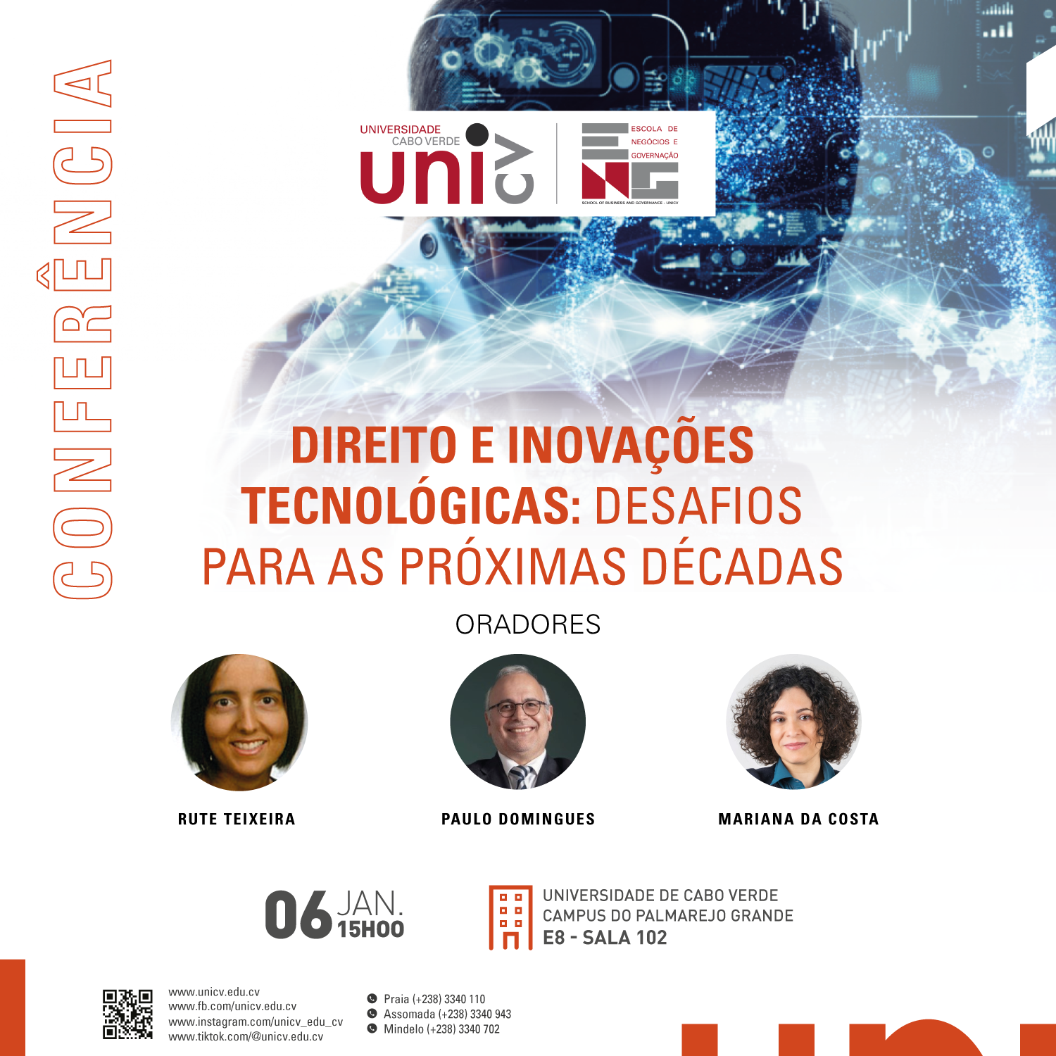 Cartaz Conferencia Comitiva Faculdade Direito Porto