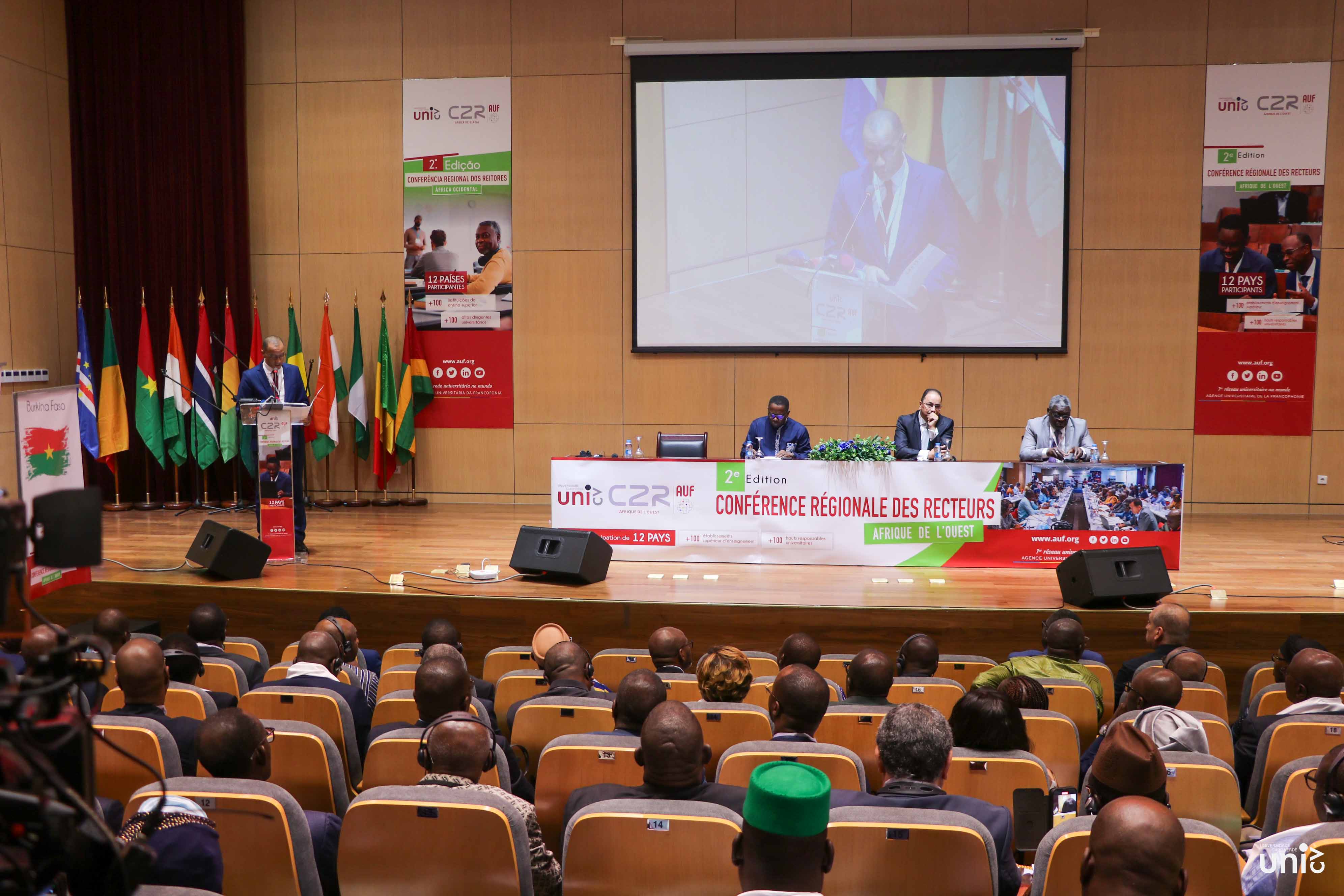 Arrancou hoje 2.ª Edição da Conferência Regional dos Reitores das Instituições Membros na África Ocidental