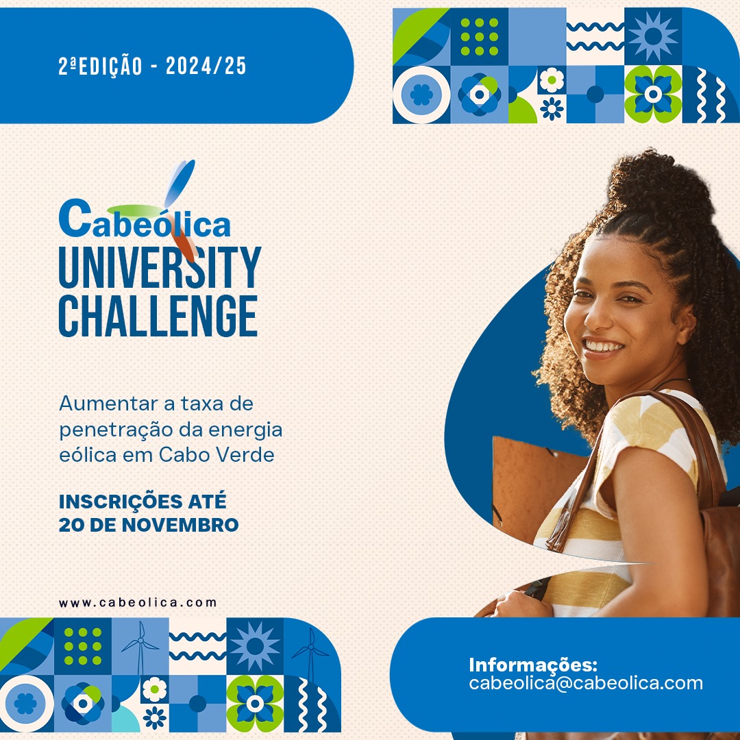 Inscrições Abertas para a 2ª edição do Concurso “Cabeólica University Challenge”