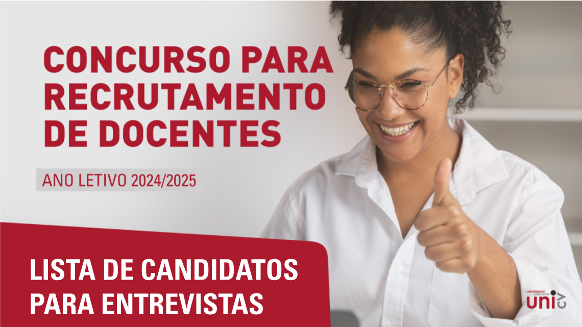 Lista de candidatos para entrevistas na fase complementar de seriação do concurso docente 2024-2025